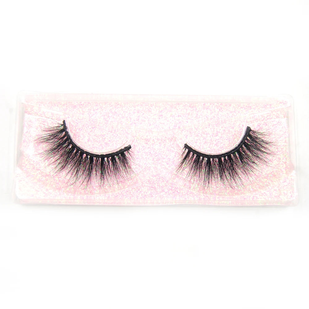Goodobe 3D Real Mink Half False Eyelashes Natural Soft Short Eyelash Luxury Cruelty free Reusable Half Lashes Eye Beauty Makeup