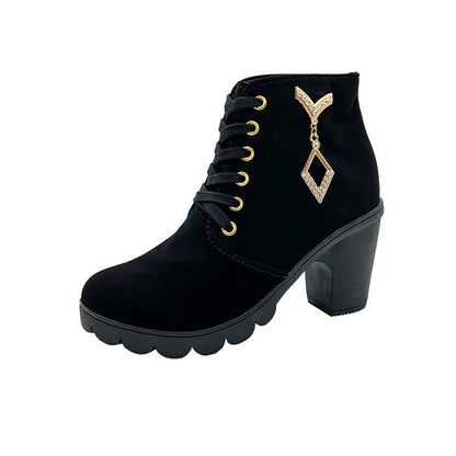 Hturi Lux™ Rubber New Personalized Versatile High Heel Boots - Hturilux