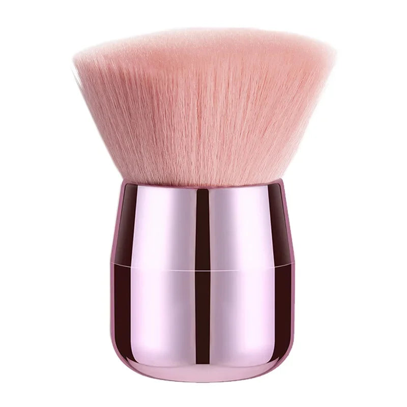 Wholesale 1/2 PCS  Loose Powder Blush Brushes Portable MINI Luxury Makeup Brush Travel Cosmetic Make Up Tools For Women Girls