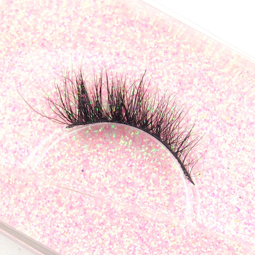 Goodobe 3D Real Mink Half False Eyelashes Natural Soft Short Eyelash Luxury Cruelty free Reusable Half Lashes Eye Beauty Makeup