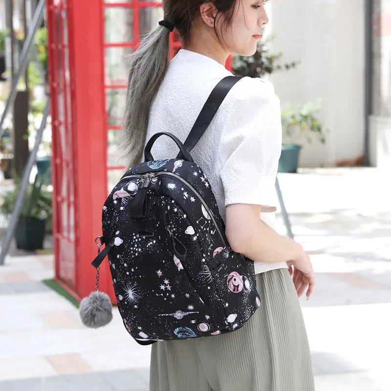 Hturi Lux™ Fashion Backpack – Stylish School & Travel Bag for Women - Hturilux