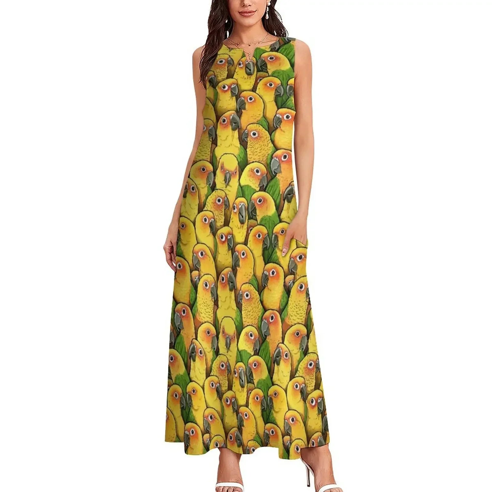 Jenday Conures Long Dress dress party night clothes for women women's dresses luxury Dress