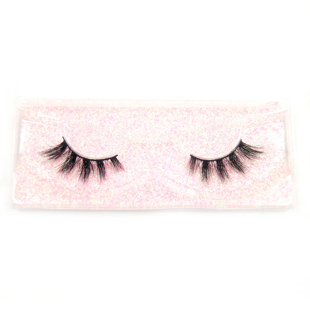Goodobe 3D Real Mink Half False Eyelashes Natural Soft Short Eyelash Luxury Cruelty free Reusable Half Lashes Eye Beauty Makeup