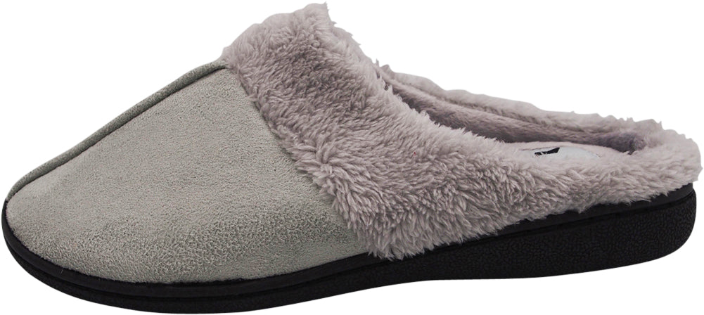 Norty Womens Slippers - Slip-On Memory Foam Clog Slippers Shoe - Faux Suede or Fleece