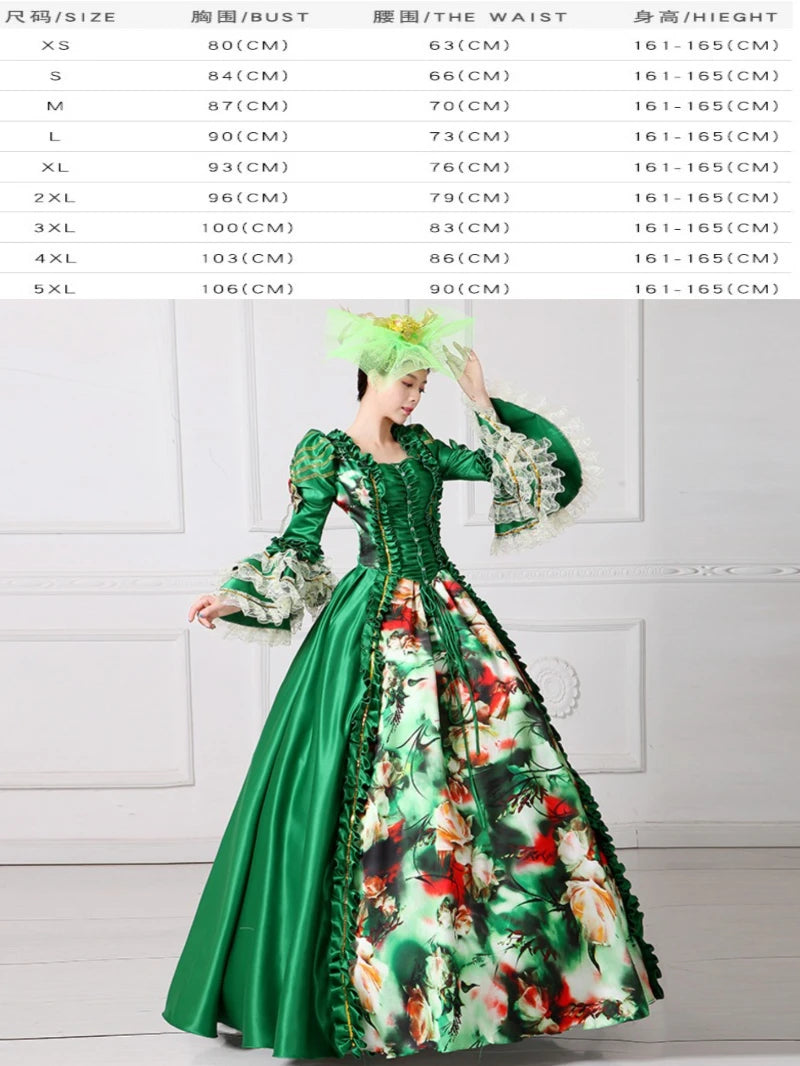 European Classical Court Stage Play Model Performance Dress Party Banquet Ball Makeup Women Evening Dresses Woman Elegant Luxury