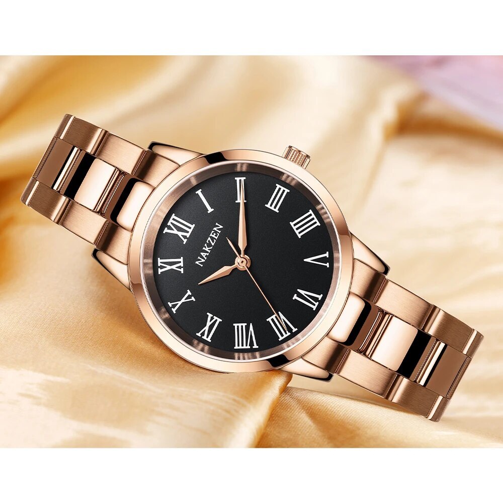 Fashion Ladies Watch Women 2020 New Rose Gold Dress Quartz Watches Luxury Diamond Wristwatches Relogio Feminino Bracelet Clock
