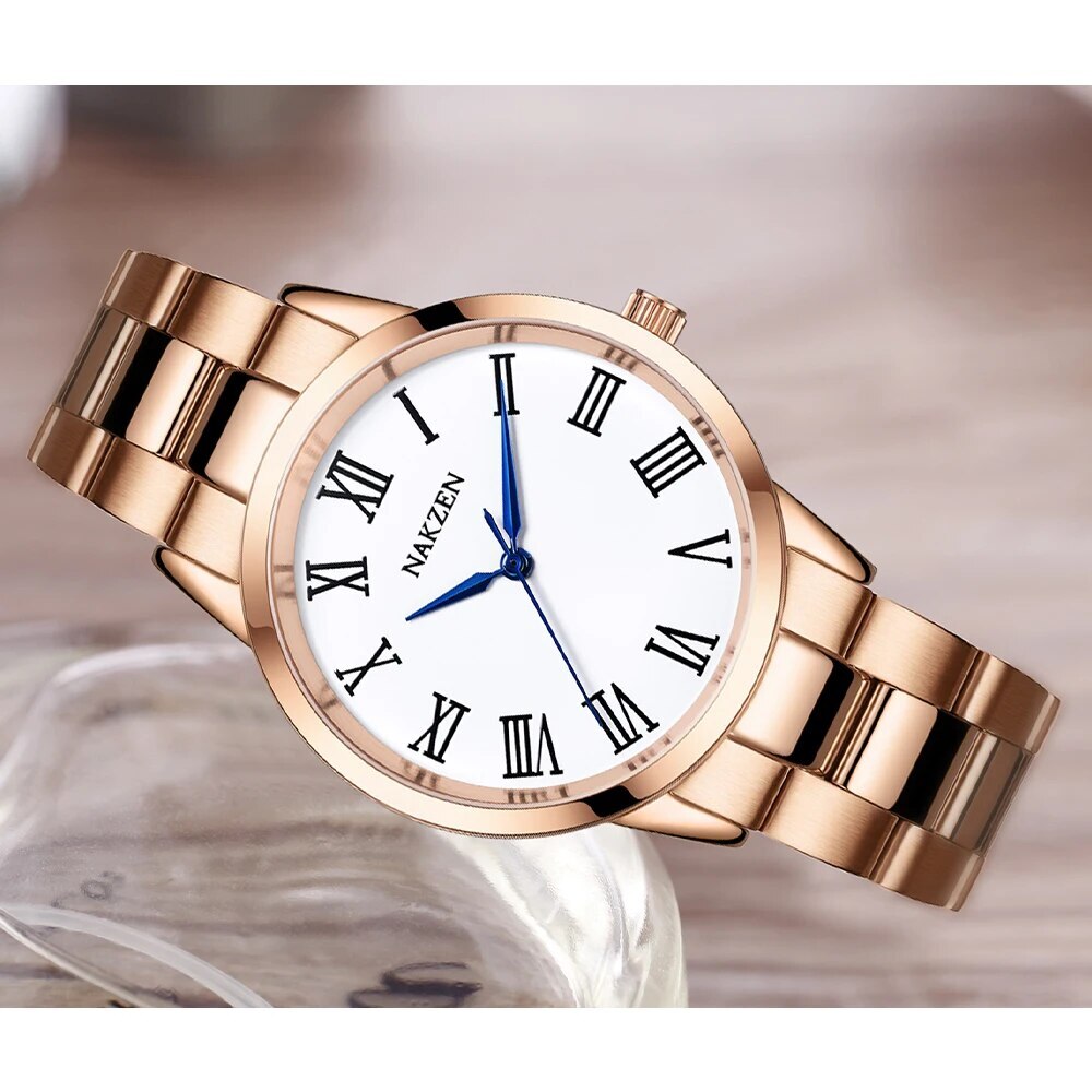 Fashion Ladies Watch Women 2020 New Rose Gold Dress Quartz Watches Luxury Diamond Wristwatches Relogio Feminino Bracelet Clock
