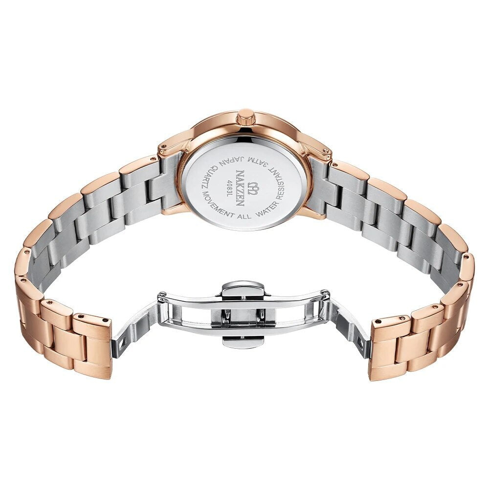 Fashion Ladies Watch Women 2020 New Rose Gold Dress Quartz Watches Luxury Diamond Wristwatches Relogio Feminino Bracelet Clock