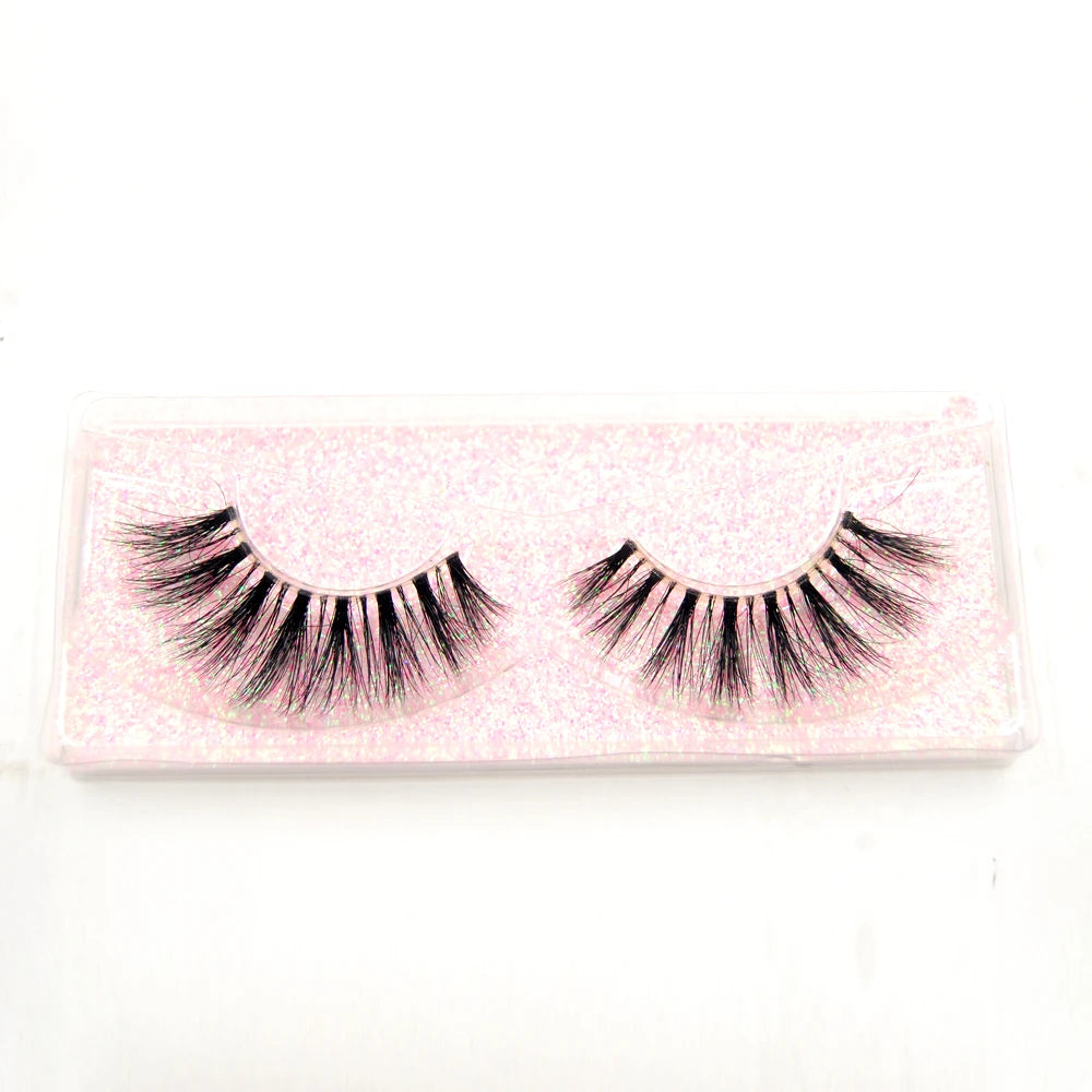Goodobe 3D Real Mink Half False Eyelashes Natural Soft Short Eyelash Luxury Cruelty free Reusable Half Lashes Eye Beauty Makeup