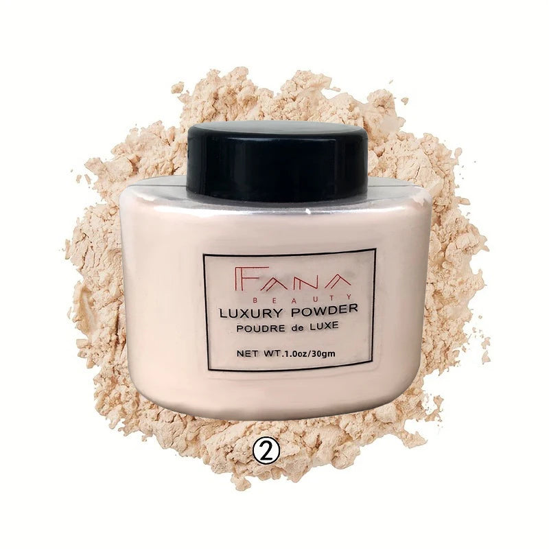 Luxury Banana Powder 4 Colors Long-lasting Waterproof Light And Breathable Oil-controlling Setting Powder Women Makeup Powder