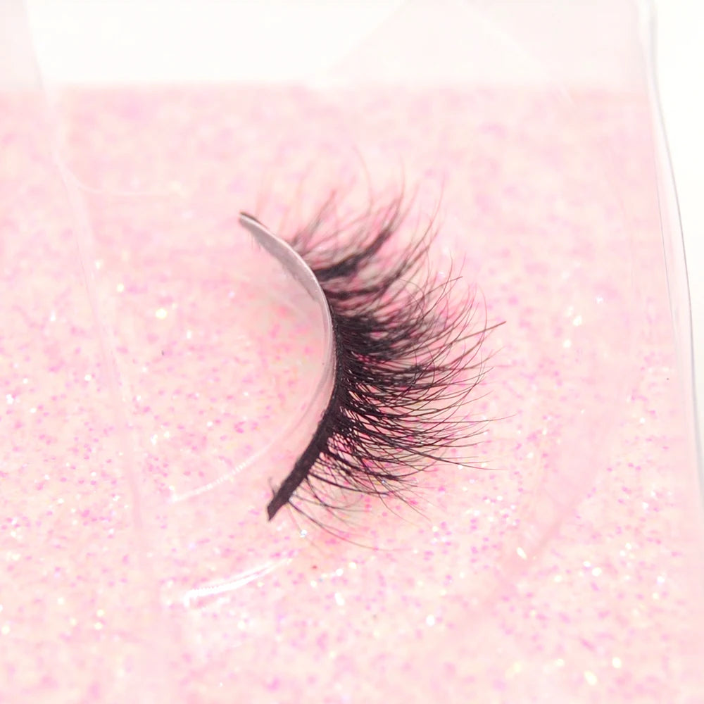 Goodobe 3D Real Mink Half False Eyelashes Natural Soft Short Eyelash Luxury Cruelty free Reusable Half Lashes Eye Beauty Makeup