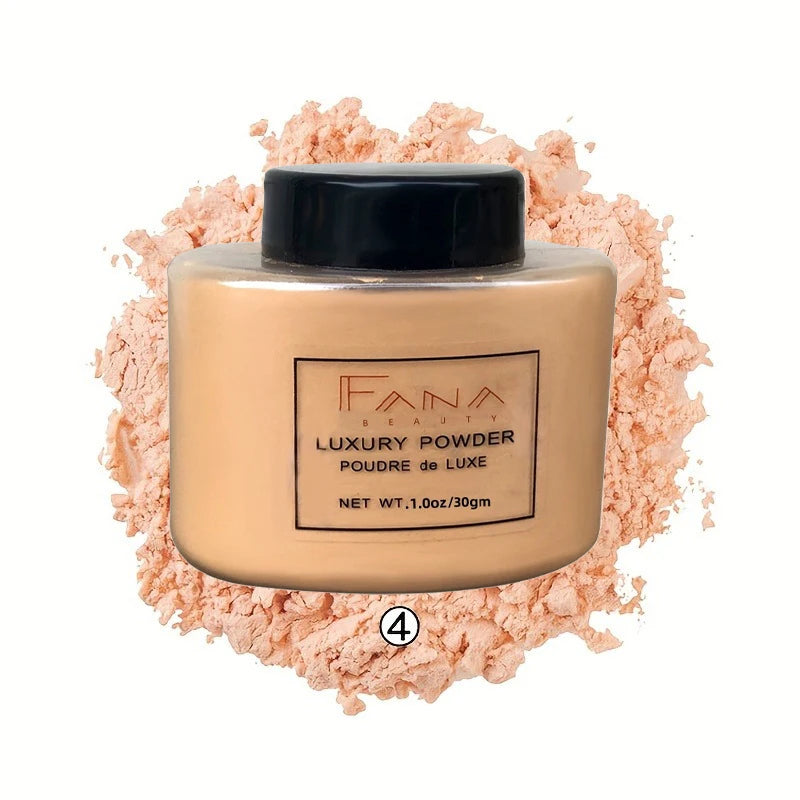 Luxury Banana Powder 4 Colors Long-lasting Waterproof Light And Breathable Oil-controlling Setting Powder Women Makeup Powder