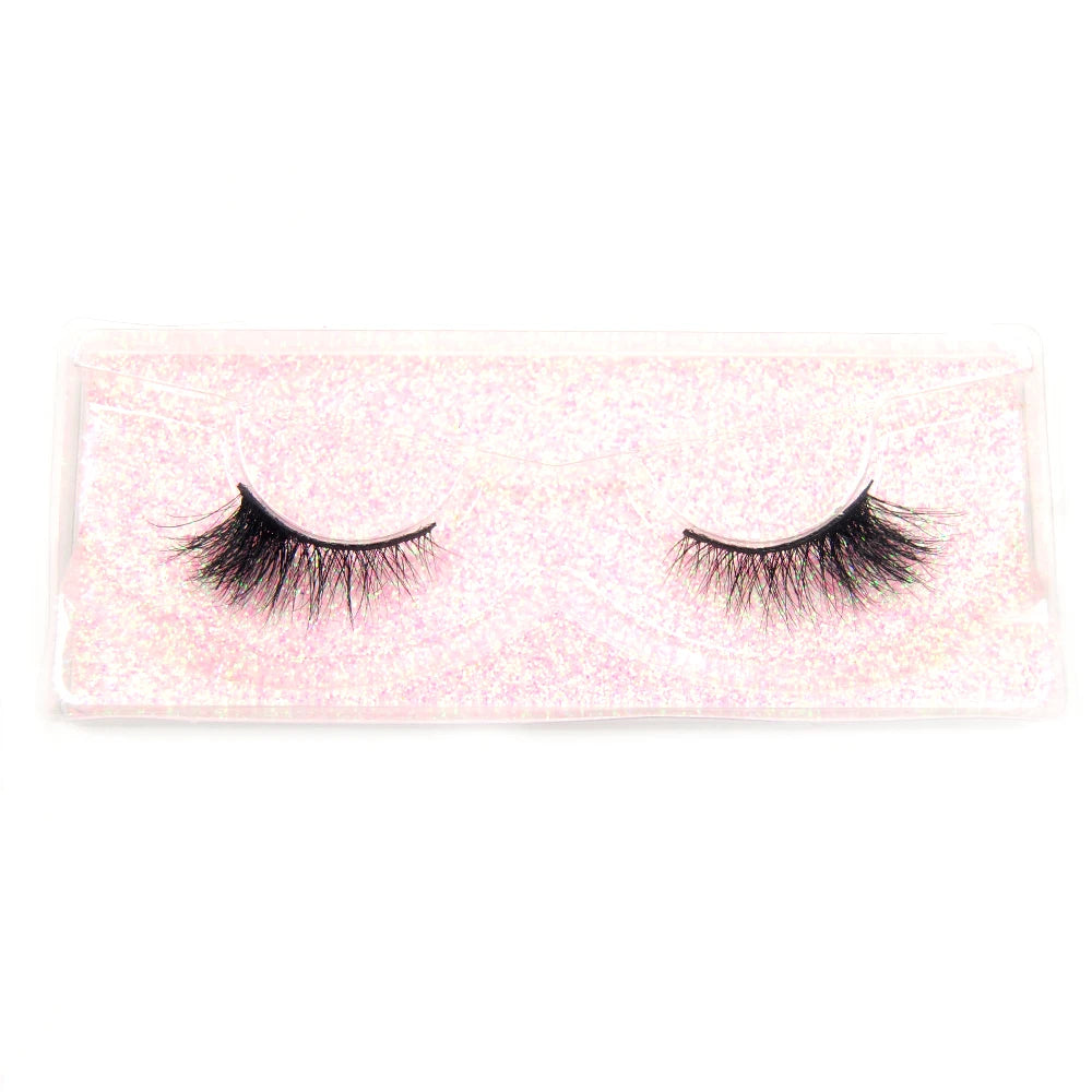 Goodobe 3D Real Mink Half False Eyelashes Natural Soft Short Eyelash Luxury Cruelty free Reusable Half Lashes Eye Beauty Makeup