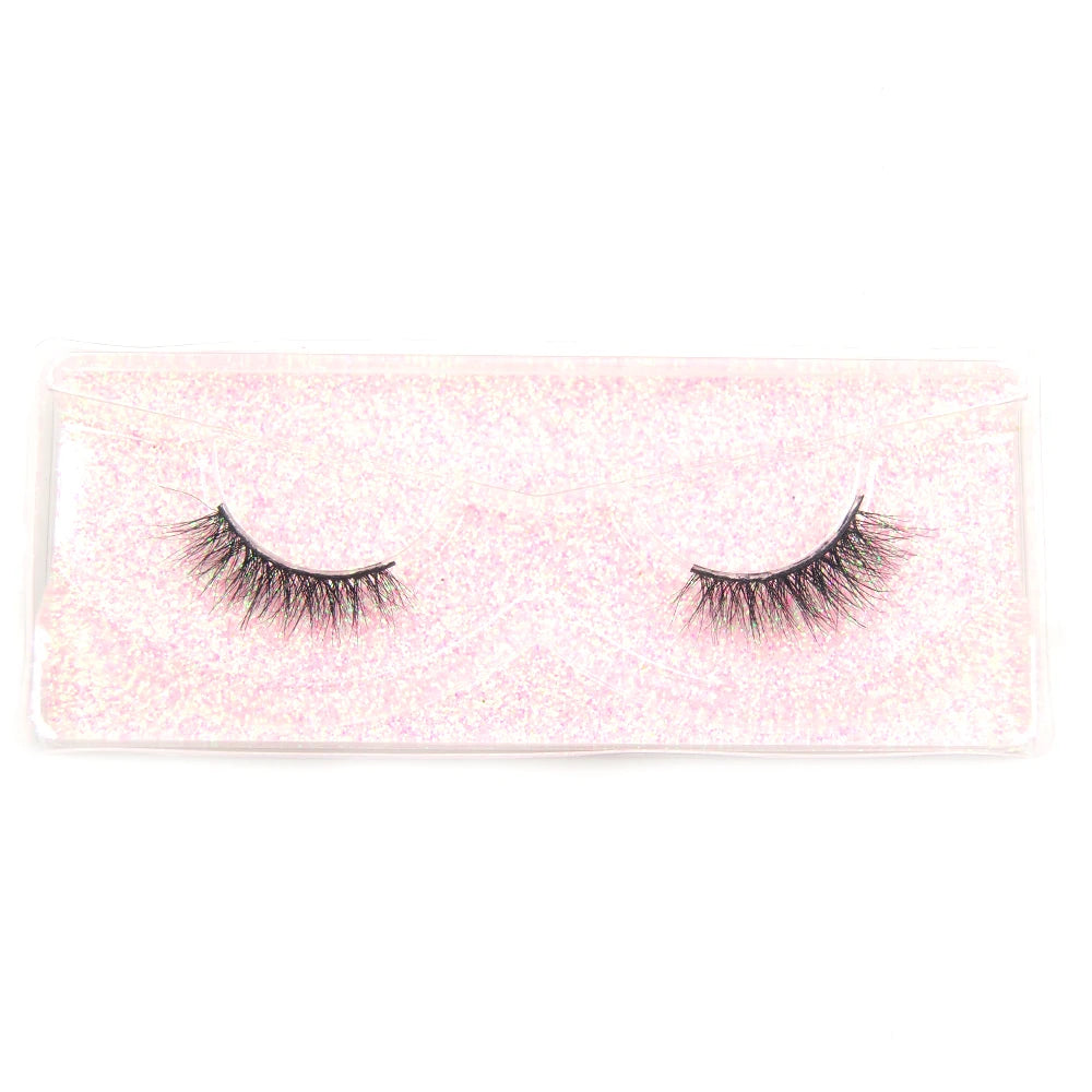 Goodobe 3D Real Mink Half False Eyelashes Natural Soft Short Eyelash Luxury Cruelty free Reusable Half Lashes Eye Beauty Makeup