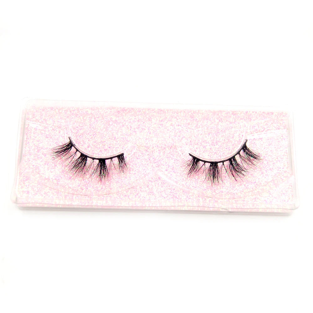 Goodobe 3D Real Mink Half False Eyelashes Natural Soft Short Eyelash Luxury Cruelty free Reusable Half Lashes Eye Beauty Makeup