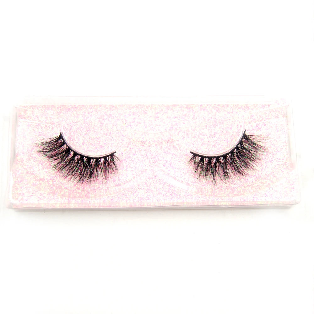 Goodobe 3D Real Mink Half False Eyelashes Natural Soft Short Eyelash Luxury Cruelty free Reusable Half Lashes Eye Beauty Makeup