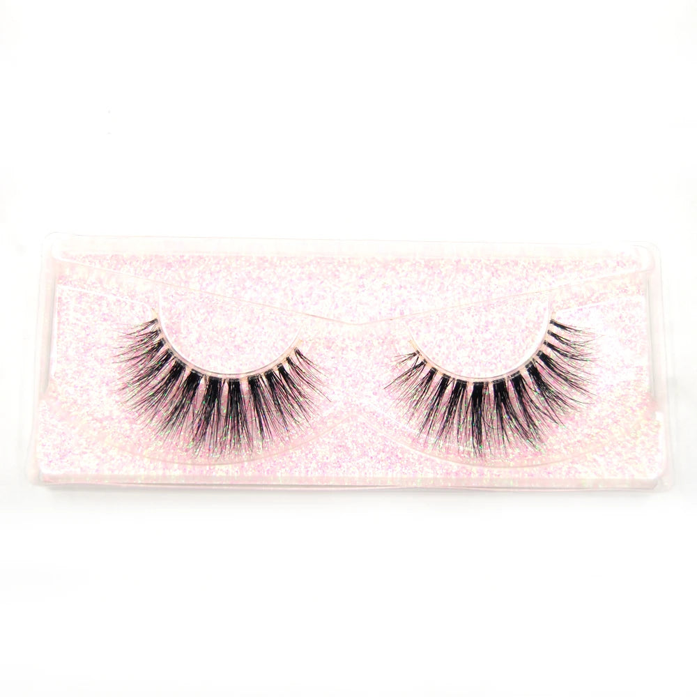 Goodobe 3D Real Mink Half False Eyelashes Natural Soft Short Eyelash Luxury Cruelty free Reusable Half Lashes Eye Beauty Makeup