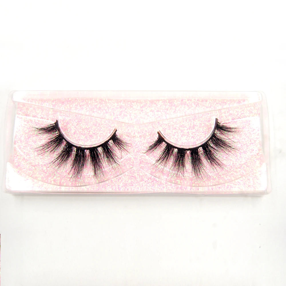 Goodobe 3D Real Mink Half False Eyelashes Natural Soft Short Eyelash Luxury Cruelty free Reusable Half Lashes Eye Beauty Makeup