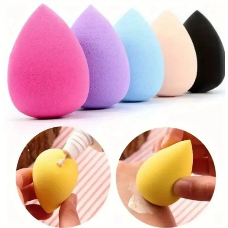 10/20PCS Triangle Makeup Sponge -Luxurious Velour,Ultra-Soft & Washable -Wet or Dry, Perfect for Loose Powder, Foundation & Body