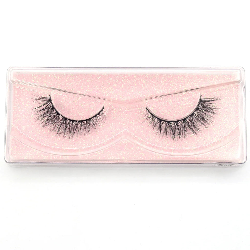 Goodobe 3D Real Mink Half False Eyelashes Natural Soft Short Eyelash Luxury Cruelty free Reusable Half Lashes Eye Beauty Makeup