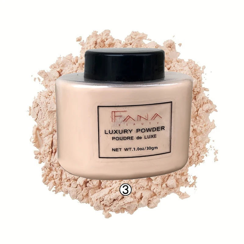Luxury Banana Powder 4 Colors Long-lasting Waterproof Light And Breathable Oil-controlling Setting Powder Women Makeup Powder