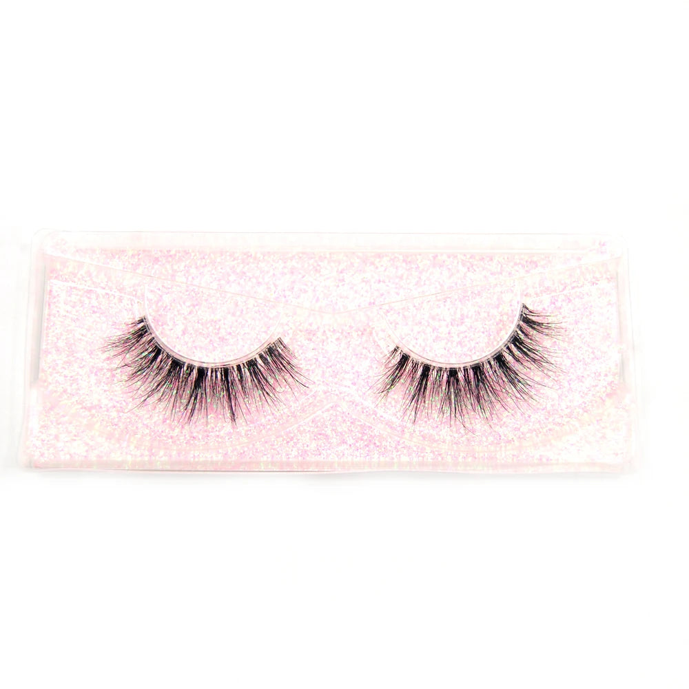Goodobe 3D Real Mink Half False Eyelashes Natural Soft Short Eyelash Luxury Cruelty free Reusable Half Lashes Eye Beauty Makeup