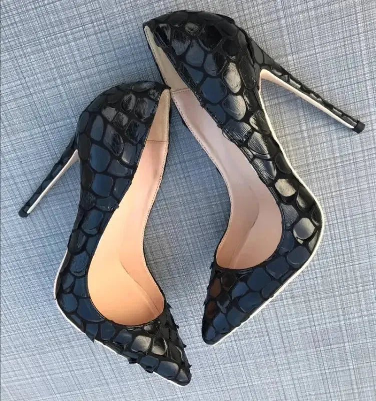 Black Classic High Heel Stiletto Shoes