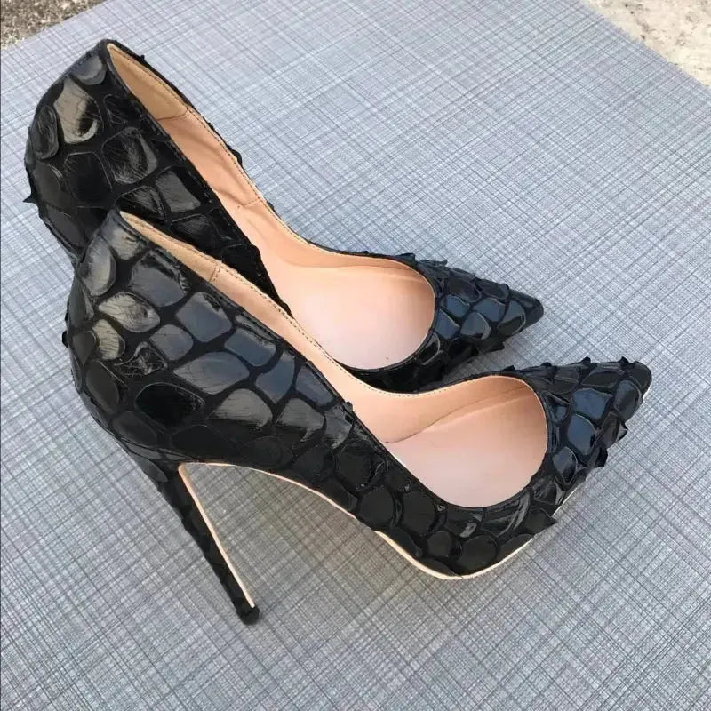 Black Classic High Heel Stiletto Shoes