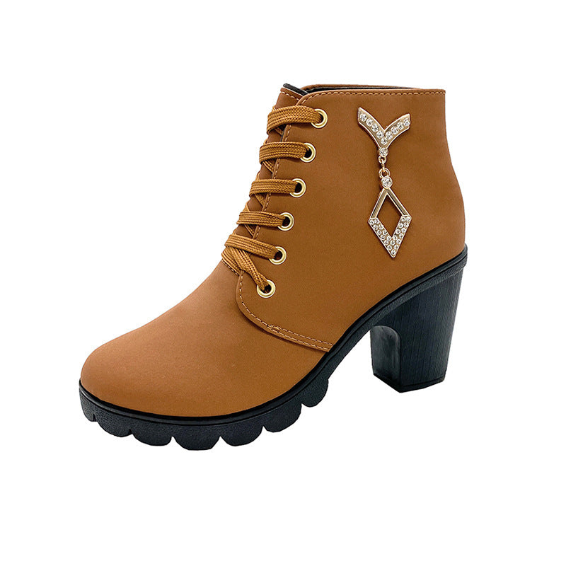 Hturi Lux™ Rubber New Personalized Versatile High Heel Boots - Hturilux