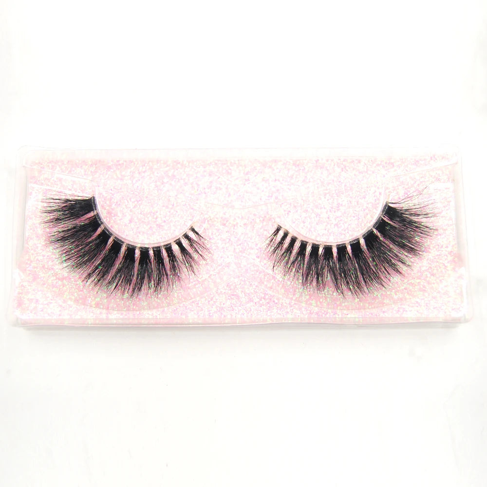 Goodobe 3D Real Mink Half False Eyelashes Natural Soft Short Eyelash Luxury Cruelty free Reusable Half Lashes Eye Beauty Makeup