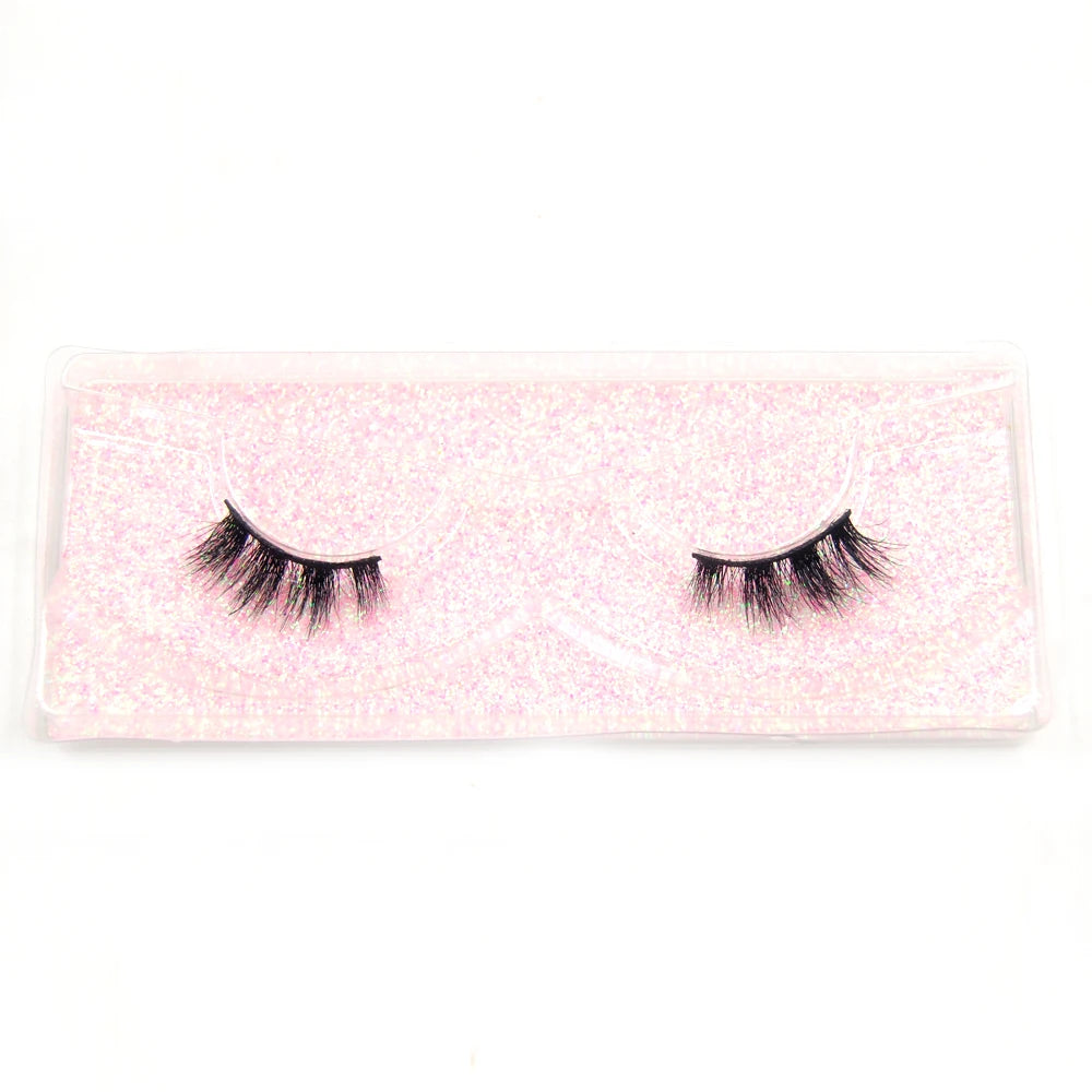 Goodobe 3D Real Mink Half False Eyelashes Natural Soft Short Eyelash Luxury Cruelty free Reusable Half Lashes Eye Beauty Makeup