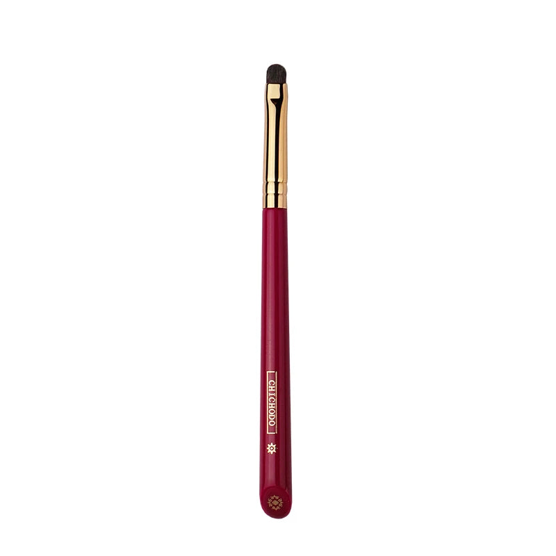 CHICHODO Luxury Makeup Brush Eyelimer Brush High Quality Soft Natural Animal Hair Brush Red Rose Series 005