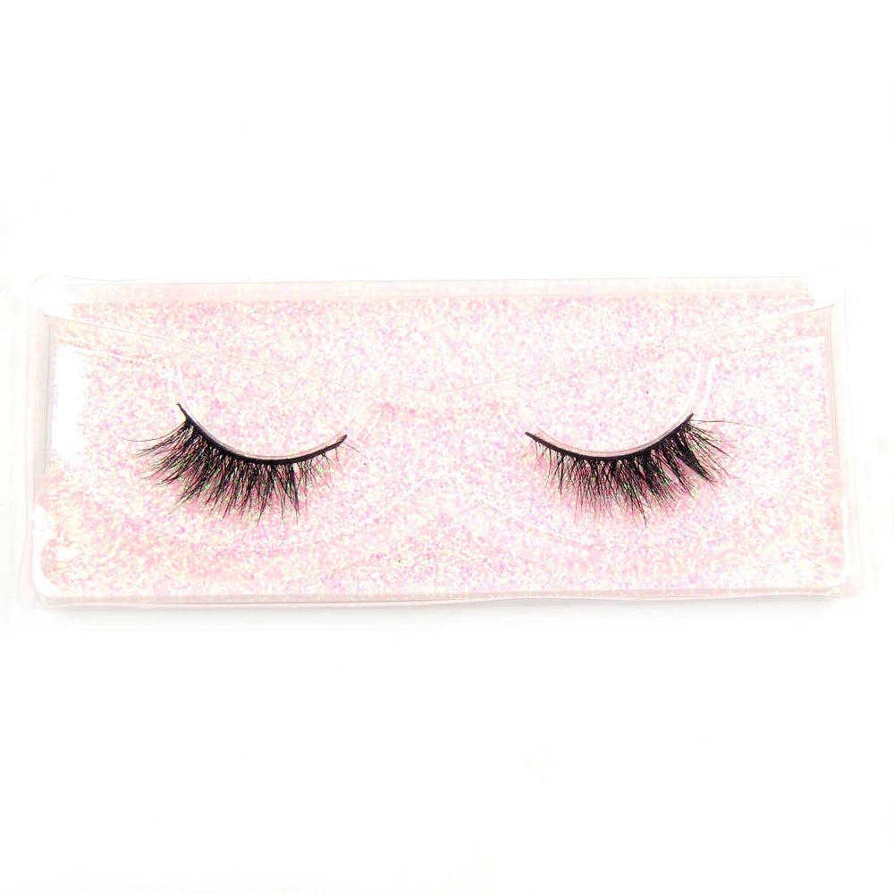 Goodobe 3D Real Mink Half False Eyelashes Natural Soft Short Eyelash Luxury Cruelty free Reusable Half Lashes Eye Beauty Makeup