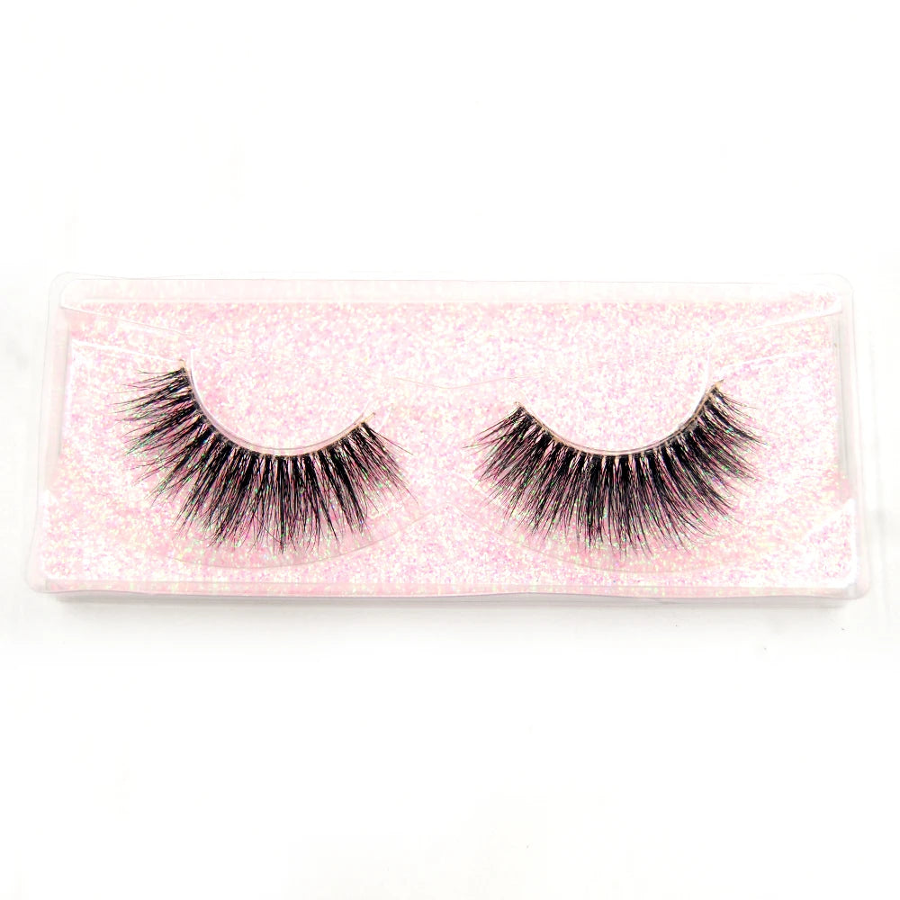 Goodobe 3D Real Mink Half False Eyelashes Natural Soft Short Eyelash Luxury Cruelty free Reusable Half Lashes Eye Beauty Makeup