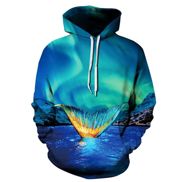 New Fashion Women Men Colorful 3D Hoodies